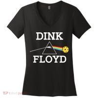 Pickleball Dink Floyd Women's V-Neck T-Shirt thumb 0