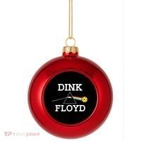 Pickleball Dink Floyd Plastic Christmas Ball Ornament thumb 0