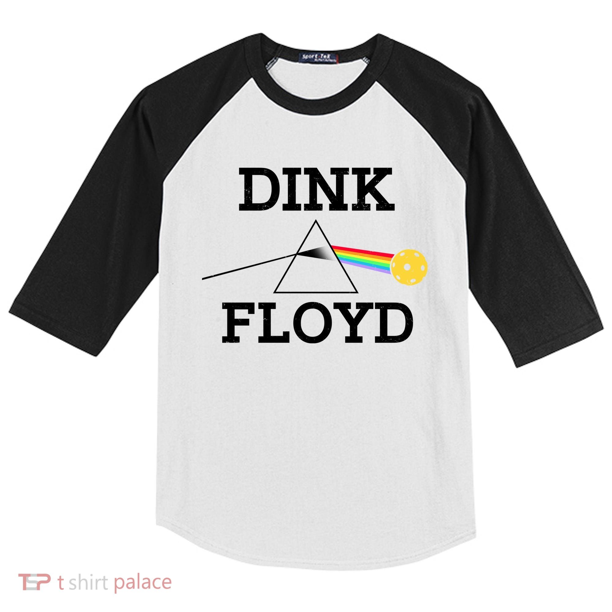 Pickleball Dink Floyd Kids Colorblock Raglan Jersey