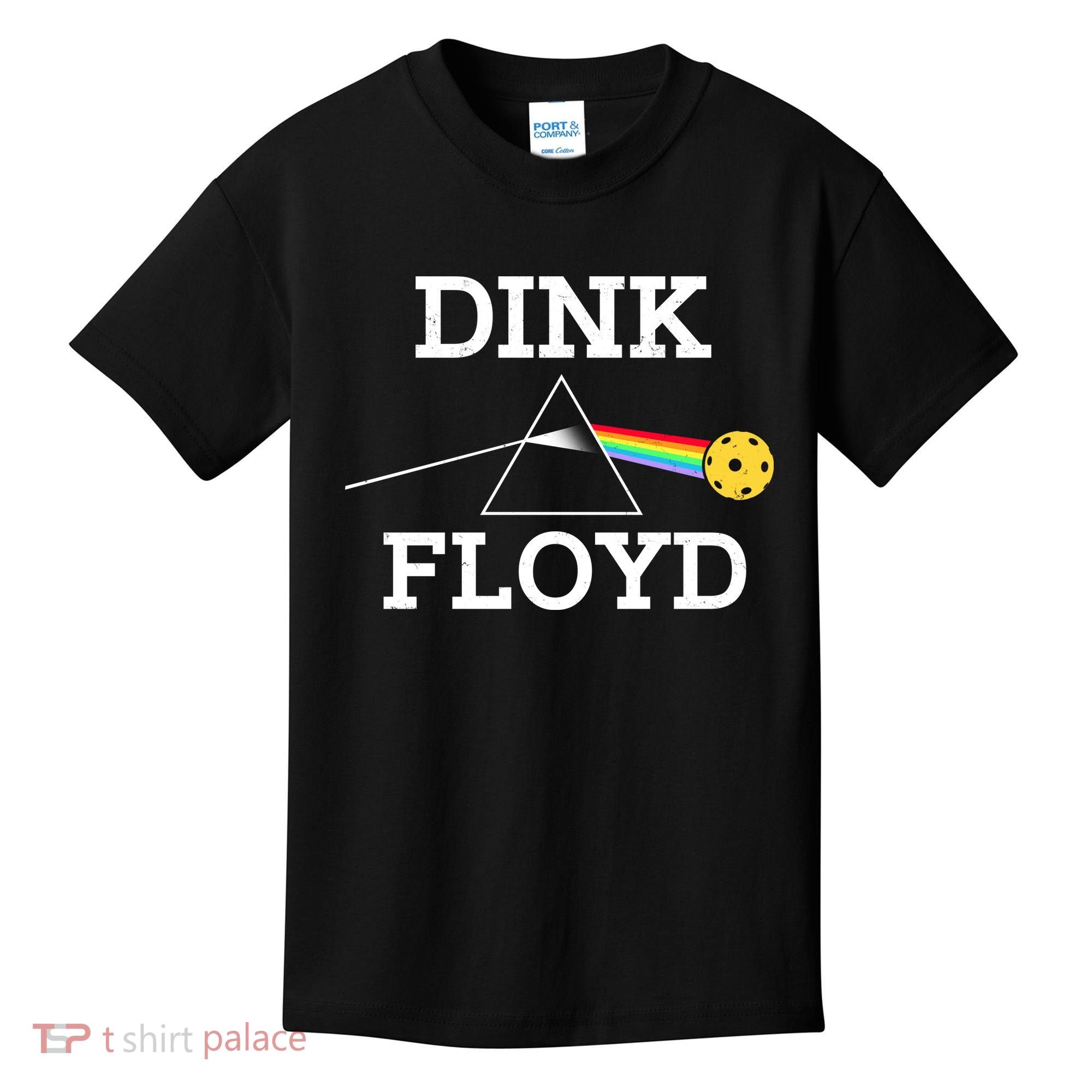 Pickleball Dink Floyd Kids T-Shirt