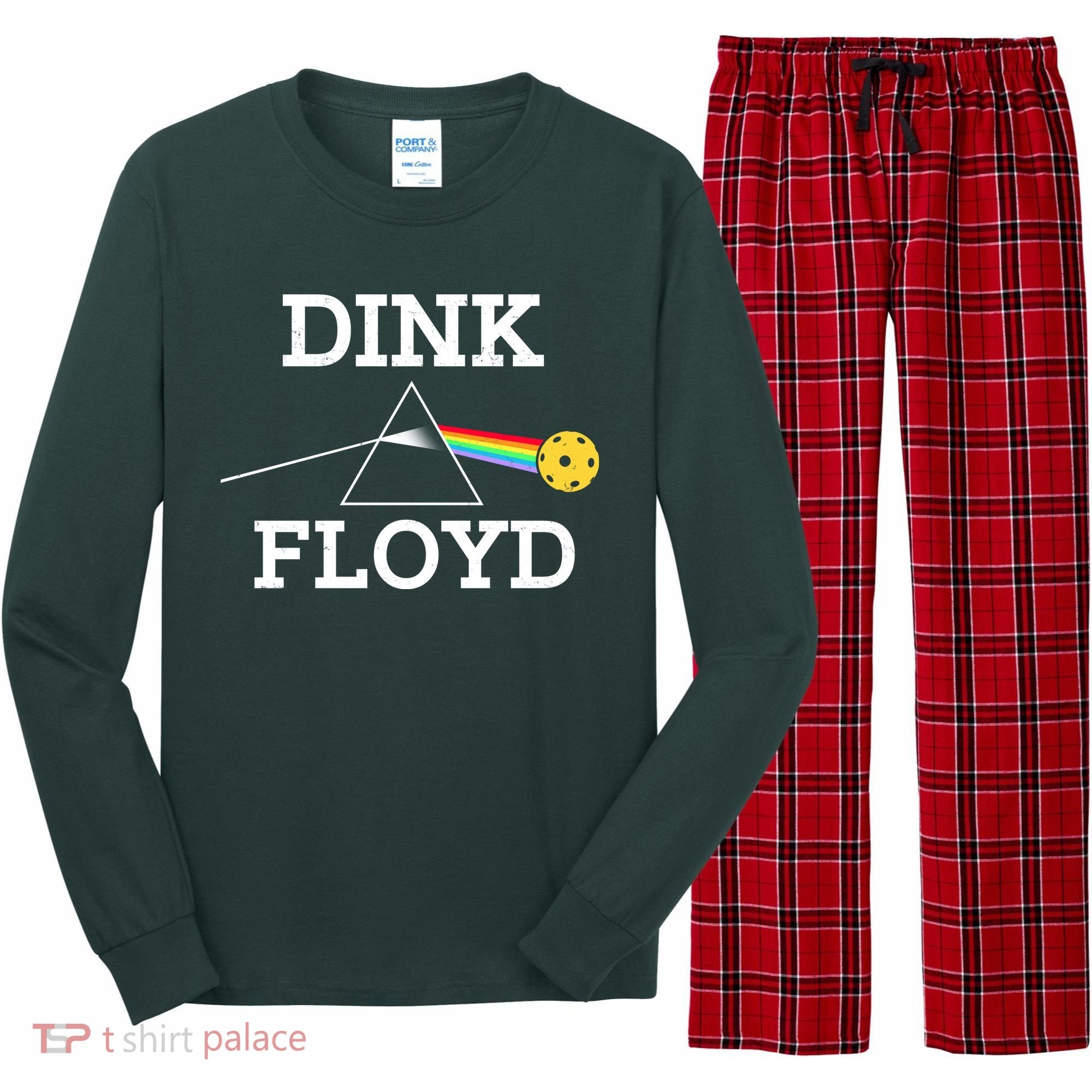 Pickleball Dink Floyd Long Sleeve Pajama Set