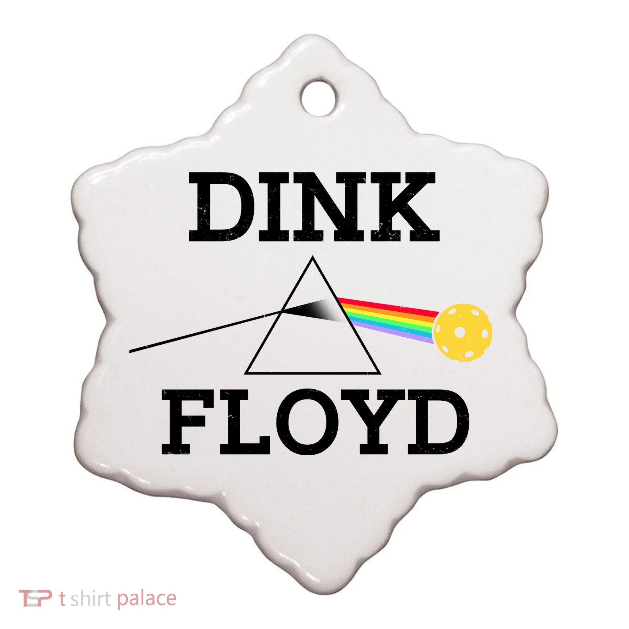 Pickleball Dink Floyd Ceramic Ornament
