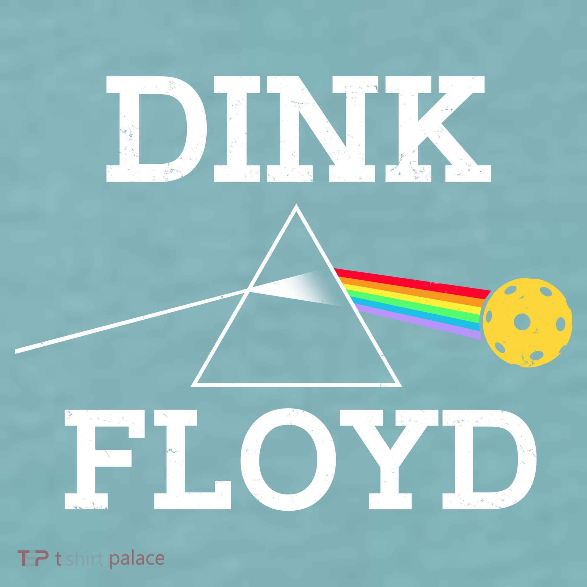 Pickleball Dink Floyd Sueded Cloud Jersey T-Shirt