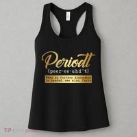 Periodt Definition Funny Black History Month Melanin Pride Women's Tank Top thumb 3