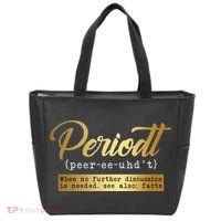 Periodt Definition Funny Black History Month Melanin Pride Tote Bag thumb 0