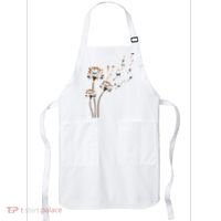 Papillon Dogs Flower Fly Dandelion Dog Mama Dog Lover Apron thumb 0