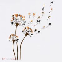 Papillon Dogs Flower Fly Dandelion Dog Mama Dog Lover Hat thumb 2