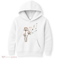 Papillon Dogs Flower Fly Dandelion Dog Mama Dog Lover Kids Hoodie thumb 0