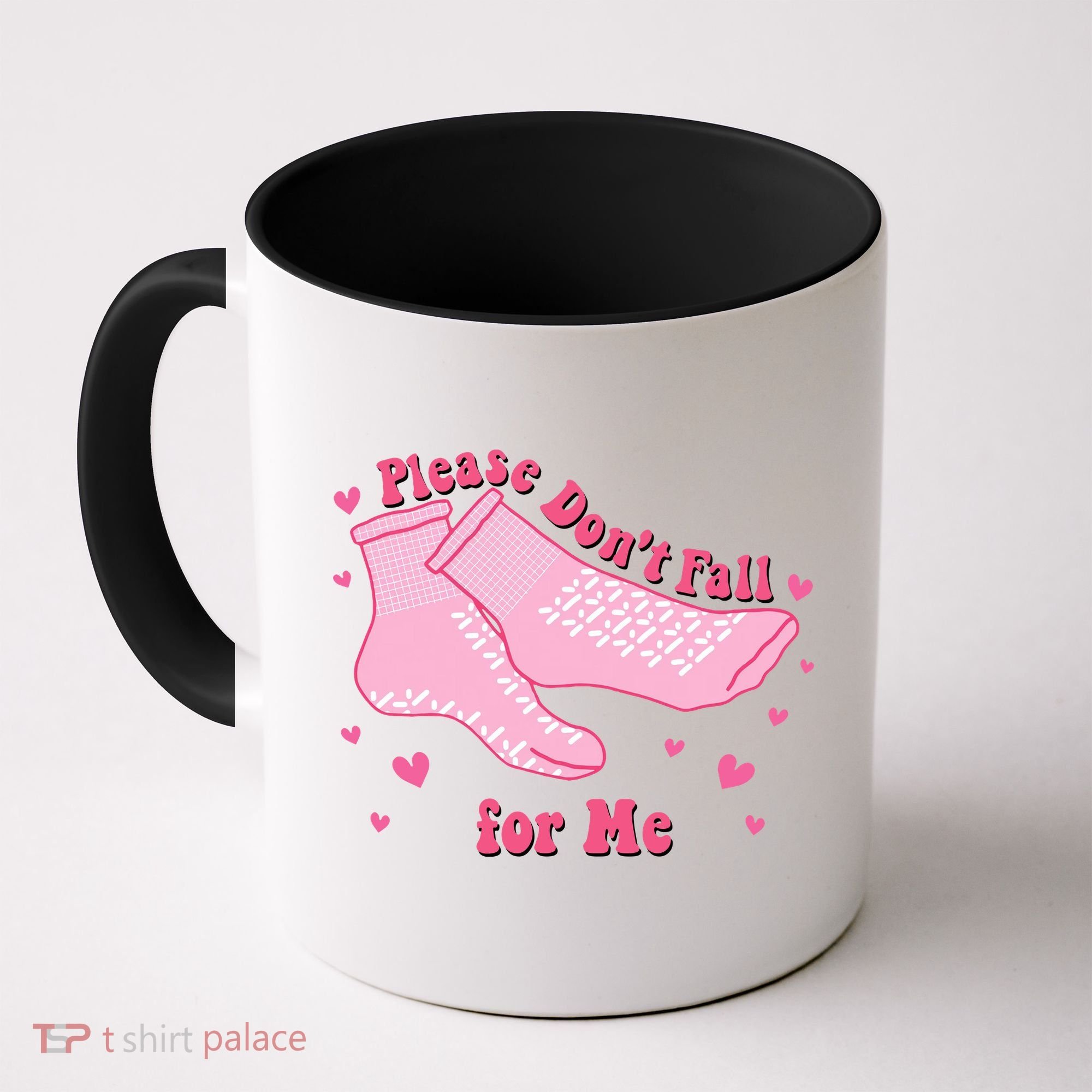 Please Dont Fall For Me Funny Nurse Valentine Coffee Mug