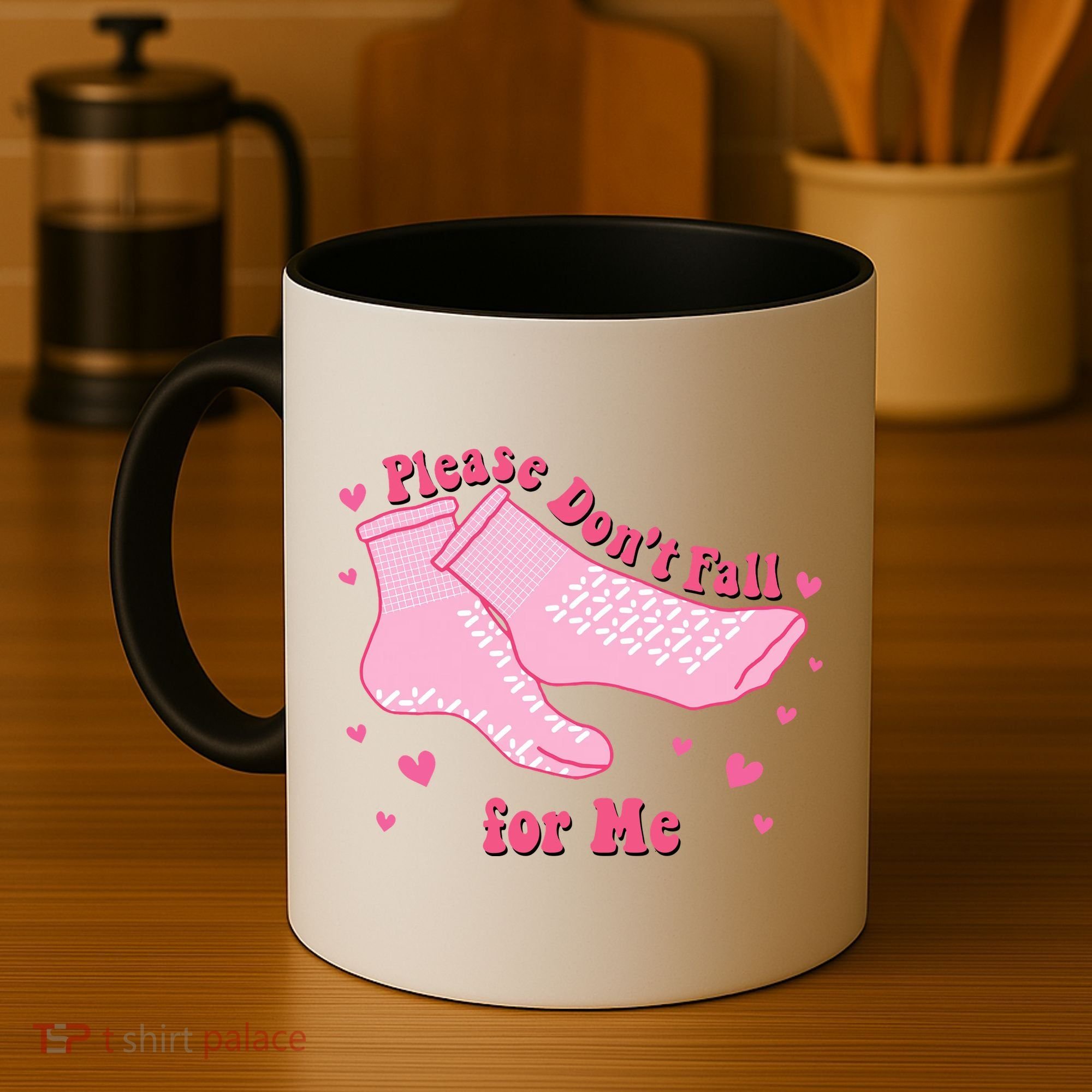 Please Dont Fall For Me Funny Nurse Valentine Coffee Mug