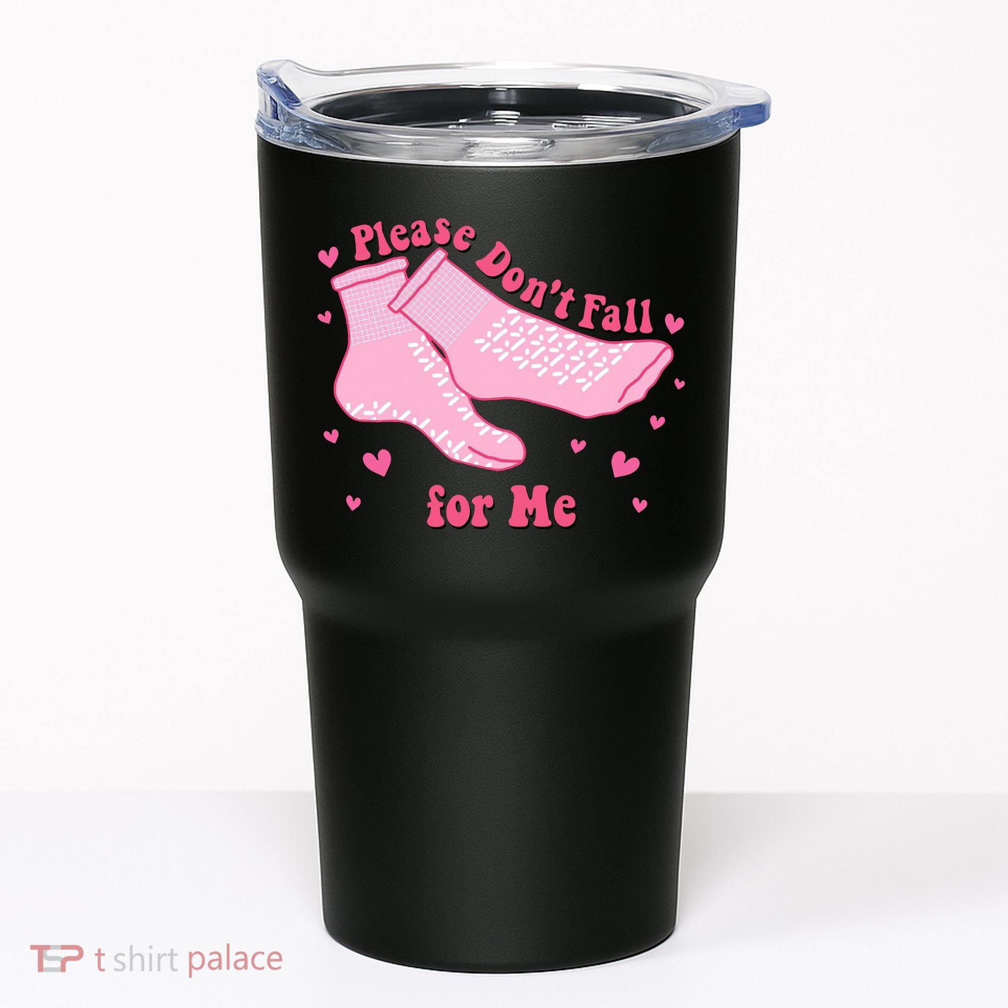 Please Dont Fall For Me Funny Nurse Valentine Tumbler
