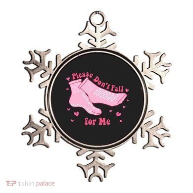 Please Dont Fall For Me Funny Nurse Valentine Ornament