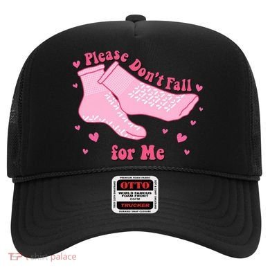 Please Dont Fall For Me Funny Nurse Valentine Hat
