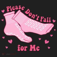 Please Dont Fall For Me Funny Nurse Valentine Golf Towel thumb 3