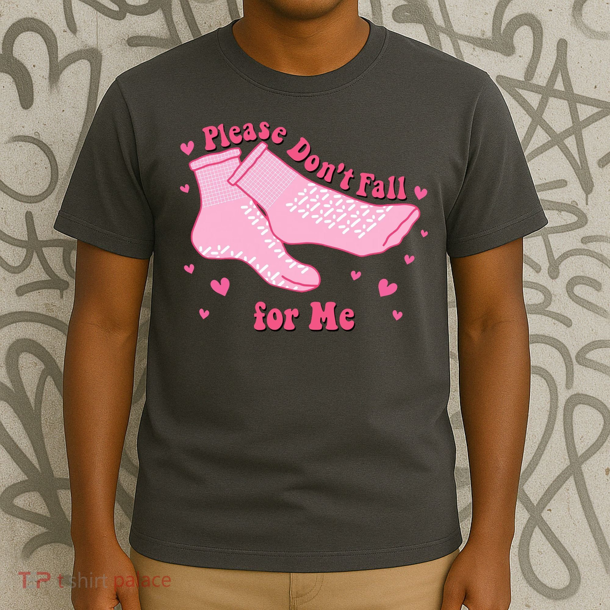 Please Dont Fall For Me Funny Nurse Valentine T-Shirt