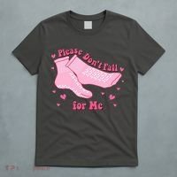 Please Dont Fall For Me Funny Nurse Valentine T-Shirt thumb 5