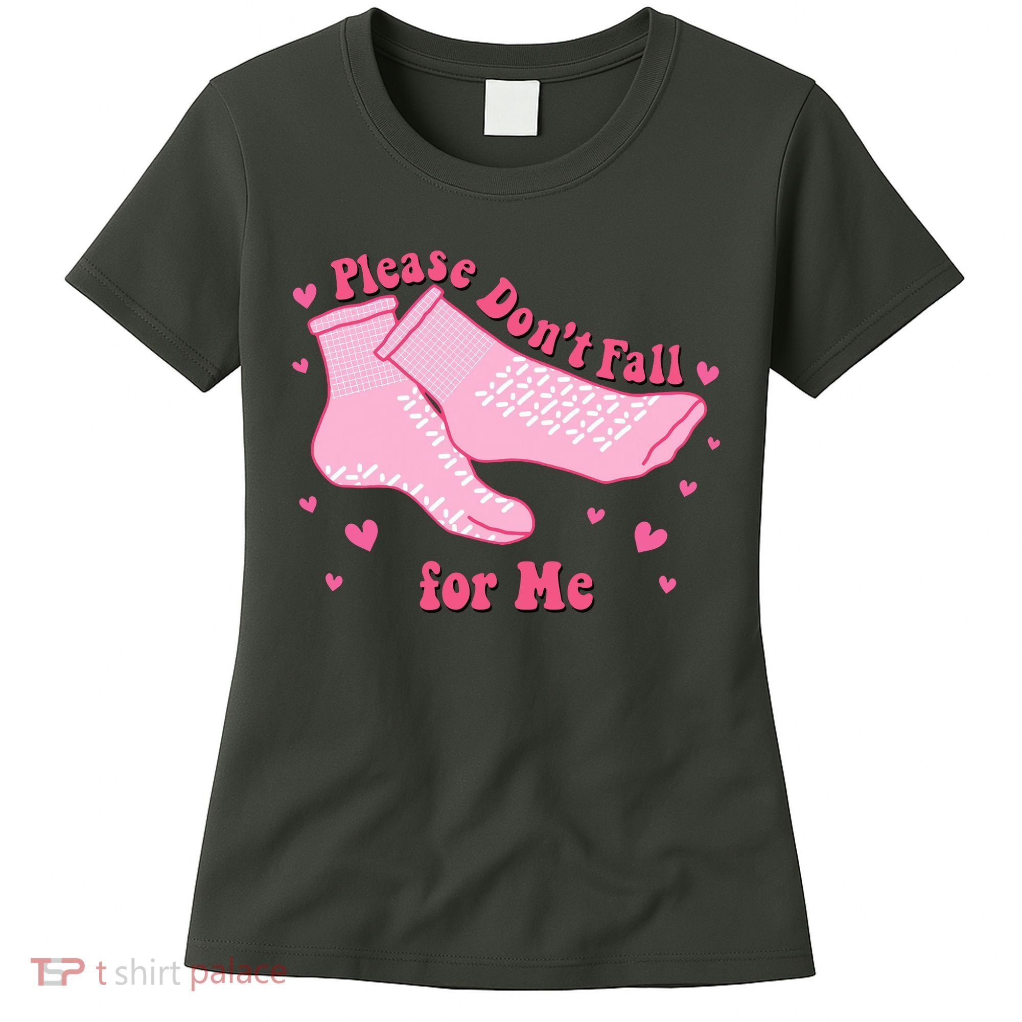 Please Dont Fall For Me Funny Nurse Valentine Women's T-Shirt