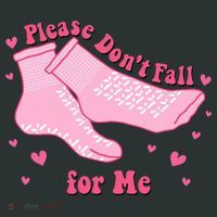 Please Dont Fall For Me Funny Nurse Valentine Kids T-Shirt thumb 4