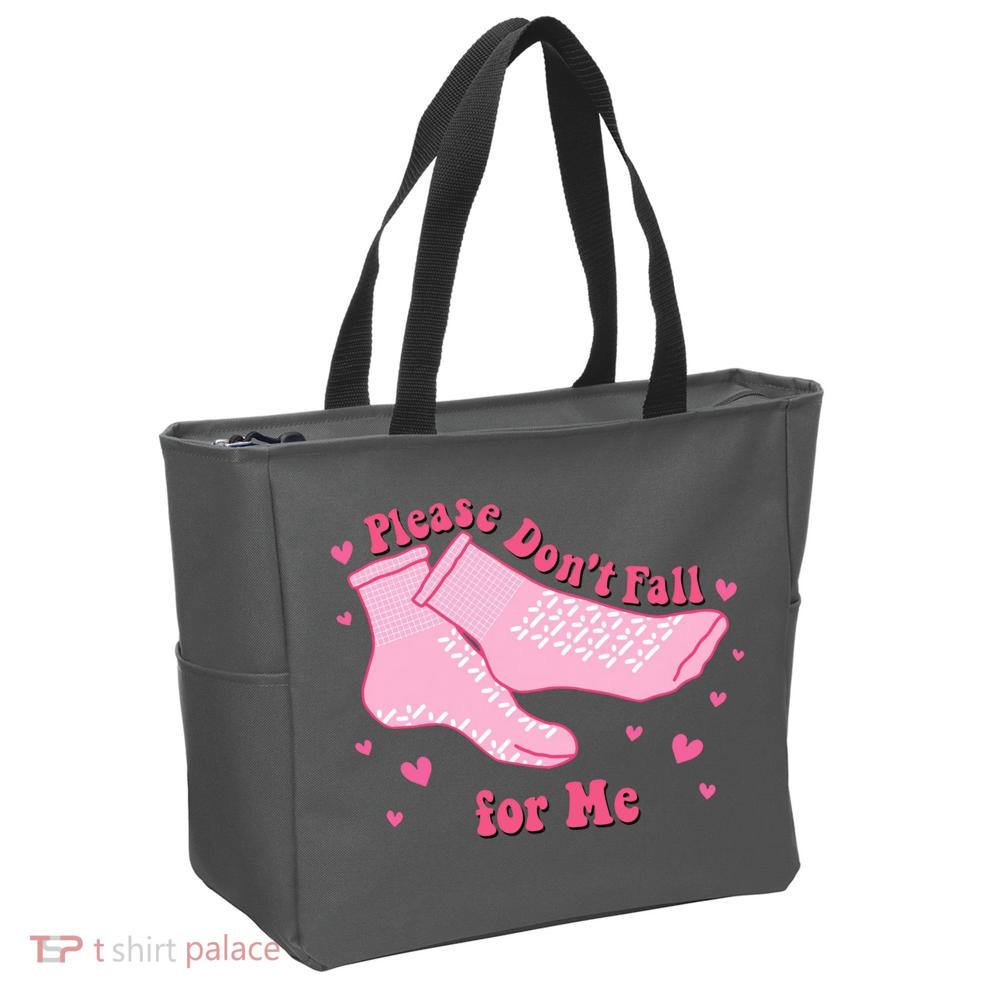 Please Dont Fall For Me Funny Nurse Valentine Tote Bag
