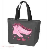 Please Dont Fall For Me Funny Nurse Valentine Tote Bag thumb 3