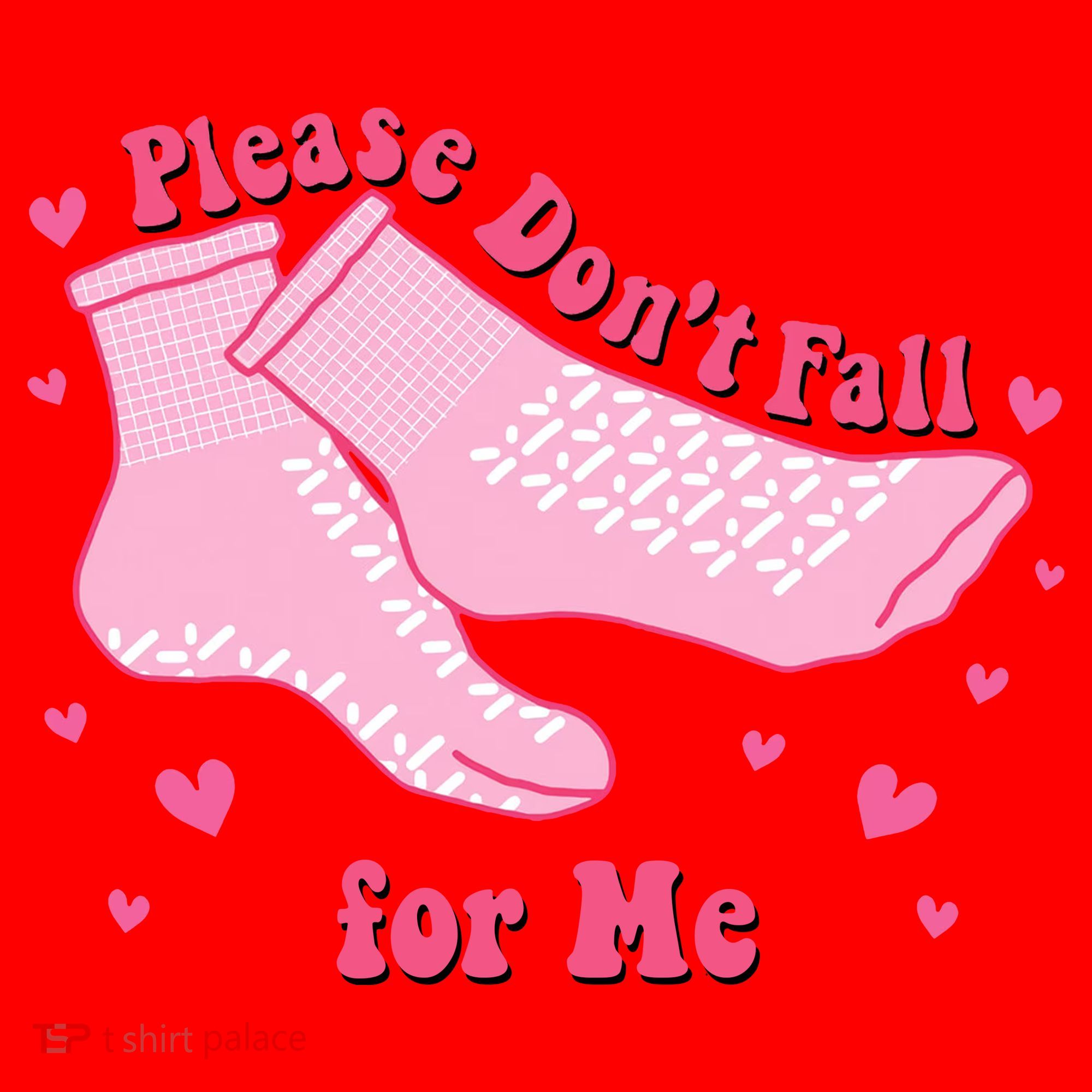 Please Dont Fall For Me Funny Nurse Valentine Santa Hat