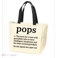 Pops Definition Funny Pops Grandpa Tote Bag thumb 3
