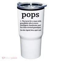 Pops Definition Funny Pops Grandpa Tumbler thumb 0