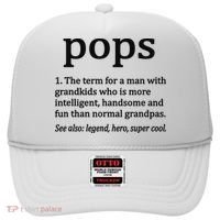 Pops Definition Funny Pops Grandpa Hat thumb 0