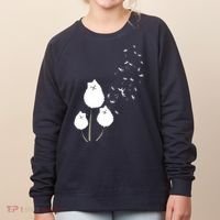 Pomeranian Dandelion Flower Tee Pomeranian Costume Gifts Women's Sweatshirt thumb 0