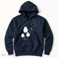 Pomeranian Dandelion Flower Tee Pomeranian Costume Gifts Hoodie thumb 0