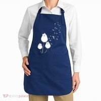 Pomeranian Dandelion Flower Tee Pomeranian Costume Gifts Apron thumb 2