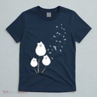 Pomeranian Dandelion Flower Tee Pomeranian Costume Gifts T-Shirt thumb 5