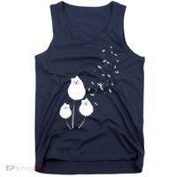Pomeranian Dandelion Flower Tee Pomeranian Costume Gifts Tank Top thumb 0