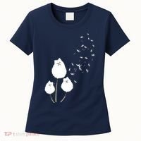 Pomeranian Dandelion Flower Tee Pomeranian Costume Gifts Women's T-Shirt thumb 0