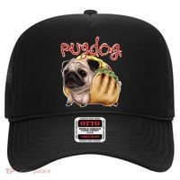Pug Dog Funny Food Hat thumb 0