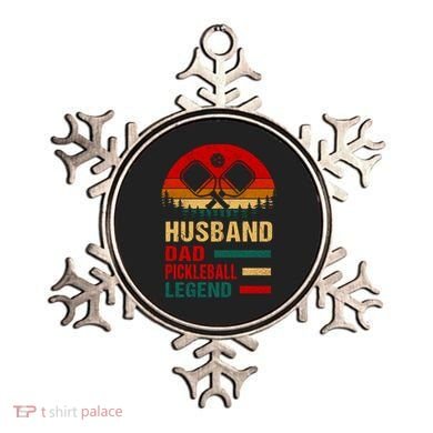 Pickleball Dad Funny Husband Dad Legend Vintage FatherS Day Gift Ornament