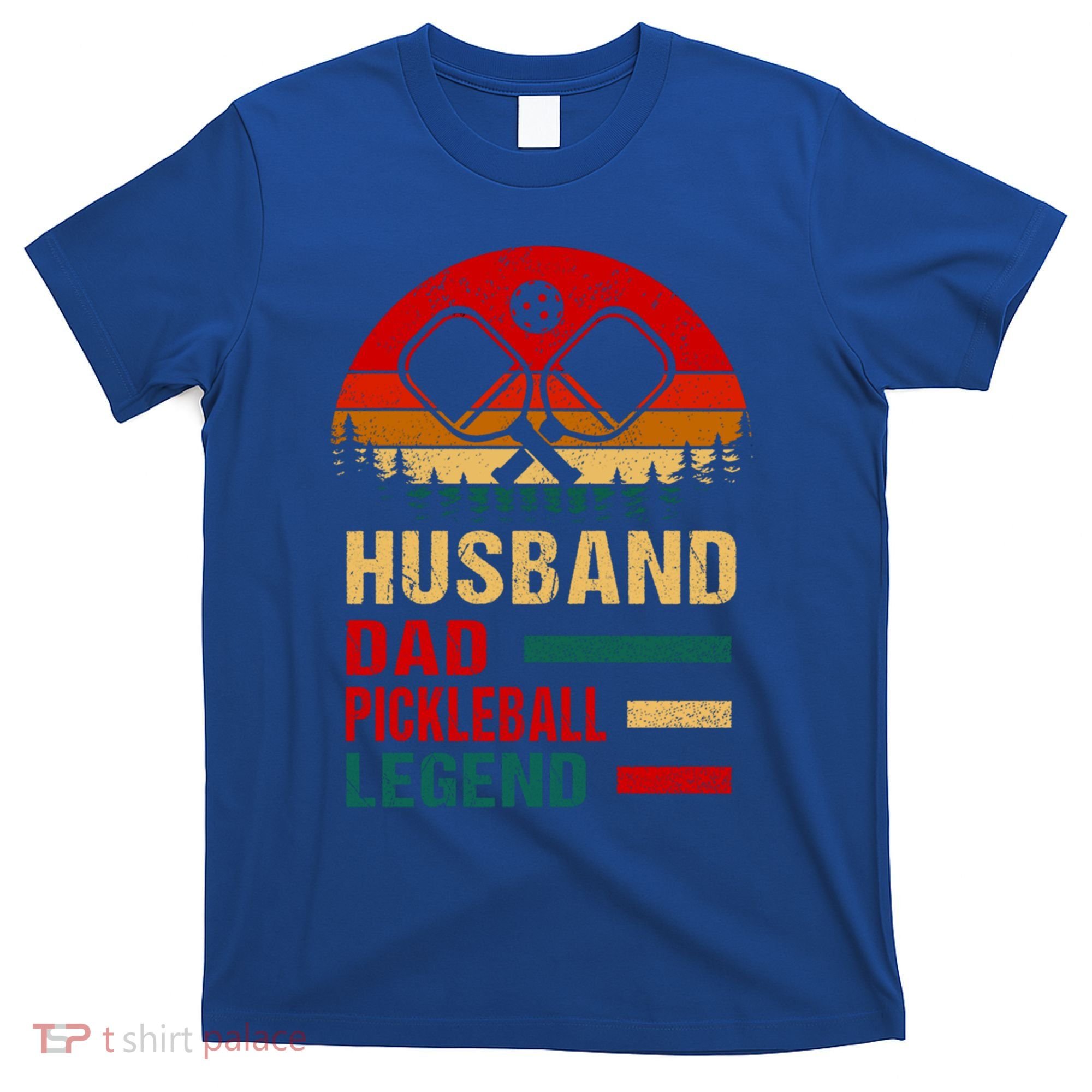 Pickleball Dad Funny Husband Dad Legend Vintage FatherS Day Gift T-Shirt