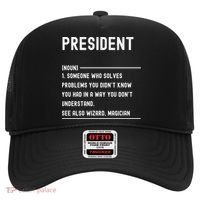 President Definition Gift Funny Job Title Gift Hat thumb 0