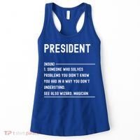 President Definition Gift Funny Job Title Gift Women's Tank Top thumb 0