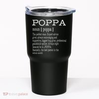 Poppa Definition Grandpa Fathers Day Gifts Tumbler thumb 0