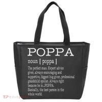 Poppa Definition Grandpa Fathers Day Gifts Tote Bag thumb 0