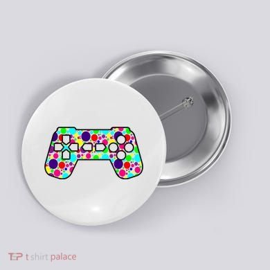 Polka Dots Gamer International Dot Day Button