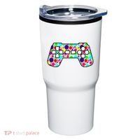 Polka Dots Gamer International Dot Day Tumbler thumb 0