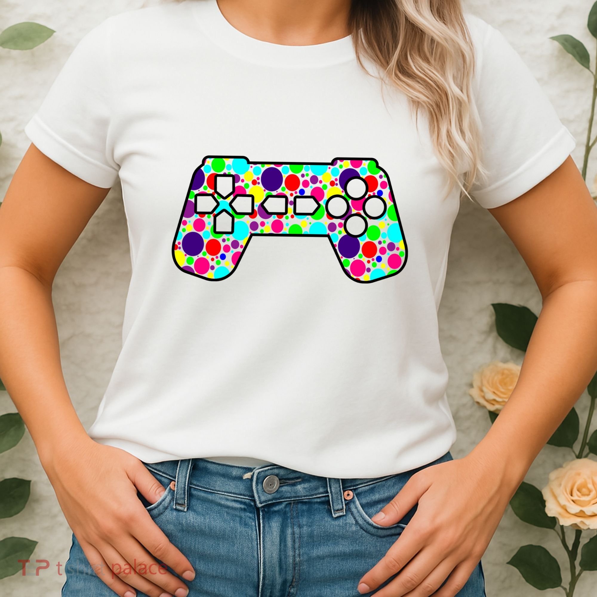 Polka Dots Gamer International Dot Day Women's T-Shirt