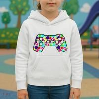 Polka Dots Gamer International Dot Day Kids Hoodie thumb 3