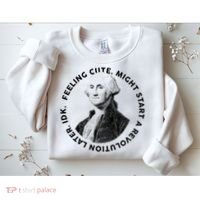 PresidentS Day George Washington Founding Feeling Cute Sweatshirt thumb 2