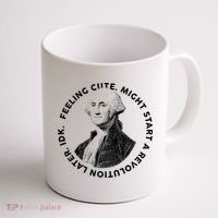 PresidentS Day George Washington Founding Feeling Cute Coffee Mug thumb 1