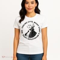 PresidentS Day George Washington Founding Feeling Cute Women's T-Shirt thumb 4