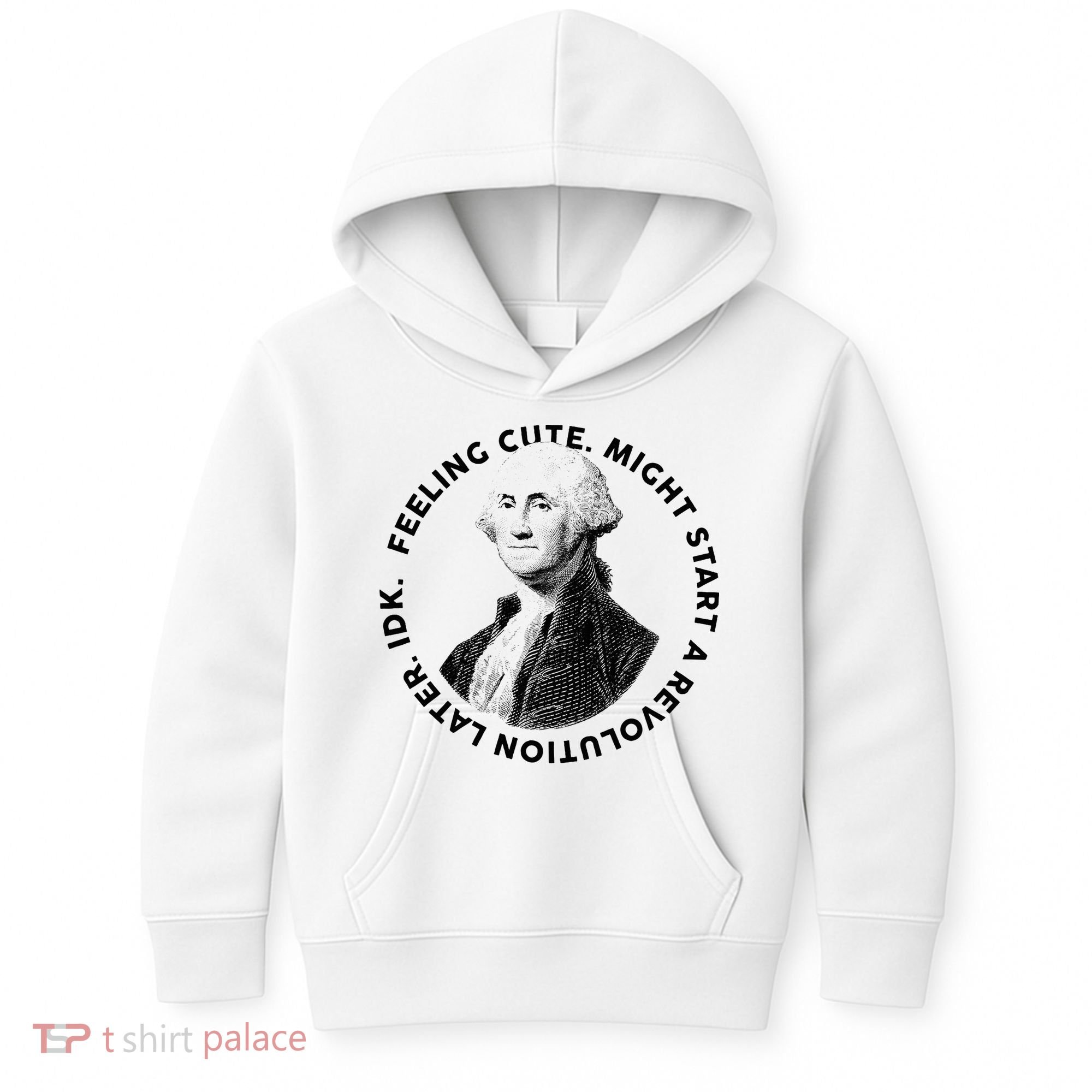 PresidentS Day George Washington Founding Feeling Cute Kids Hoodie
