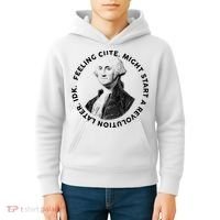 PresidentS Day George Washington Founding Feeling Cute Kids Hoodie thumb 4